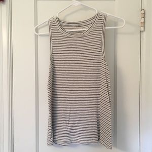 Madewell stripe rib tank